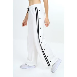 Kız Çocuk %100 Pamuk Yandan Çıt Çıtlı Siyah Alt EŞOFMAN-EŞF-0005