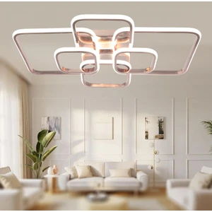 TT500-6-FSR Tt Aydınlatma Fransız Sarı Kaplama Plofonyer 6 Lı LED Avize