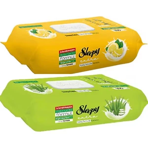 Limonlu ve Aloe Vera Yüzey Temizleme Havlusu 100'lü