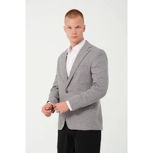 Erkek Slim Fit Blazer Ceket Grimelanj