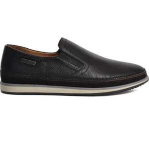 Pierre Cardin Casual Erkek Klasik Ayakkabı Düz Tabanlı Siyah Deri Konforlu Tasarım