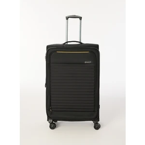 Discovery Expedition Siyah Çekçekli Kumaş Valiz DSC-630 B.boy