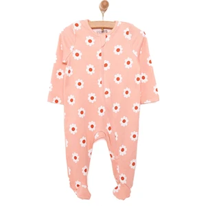 Hellobaby Yenidoğan Kız  Patikli Tulum Kız Bebek