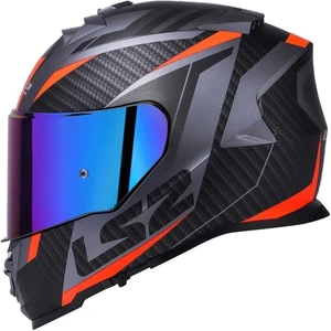 Storm 2 Racer Mat Tıtanıum-Turuncu Kask