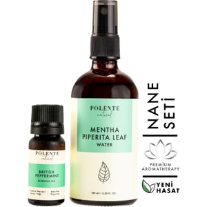 Polente Natural Nane Uçucu Yağı & Nane Suyu - Saf Seri