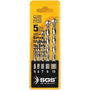 Sgs 1415 Elmas Beton Matkap Ucu Seti 5 Parça