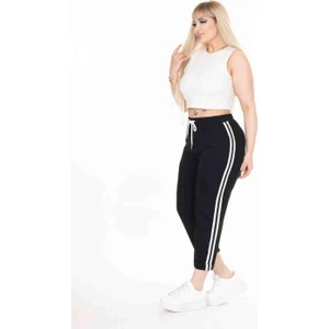 Yanı Şeritli Eşofman Kapri