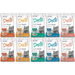 Gusto Karışık Sıvı Kedi Ödül Maması 15GR 4'lü - 10 Adet