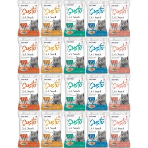 Gusto Karışık Sıvı Kedi Ödül Maması 15GR (4'lü) - 20 Adet