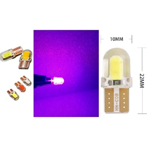 ( 5 x Adet ) 1 Set LED T10 Dipsiz Ampul 12V Sılıcon Canbus Smd LED Silika (Dipsiz Ampul Silikon Led)