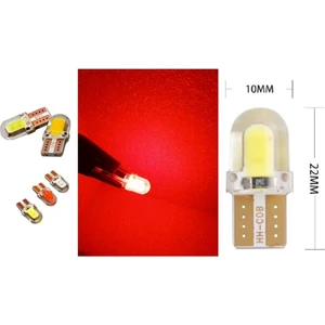 ( 5 x Adet ) 1 Set LED T10 Dipsiz Ampul 12V Sılıcon Canbus Smd LED Silika (Dipsiz Ampul Silikon Led)