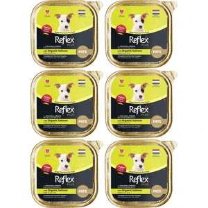 Pate Organik Somonlu Mini ve Küçük Irklar Için Yavru Köpek Konservesi 85GR - 6 Adet