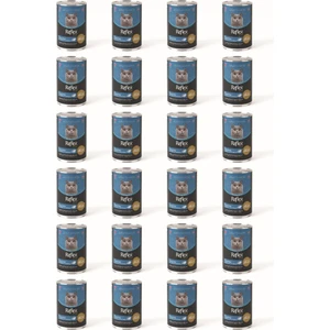 Plus Jöle Içinde Et Parçacıklı Alabalıklı ve Ton Balıklı Yetişkin Kedi Maması 400 G*24 Adet