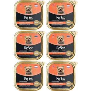 Pate Kuzu Etli Balkabaklı Mini ve Küçük Irk Yetişkin Köpek Konservesi 85GR - 6 Adet