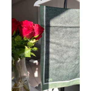Shawl Secret Yeşil Etnik Desen Şal