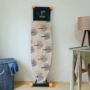 Asev Home İpli Ayarlanabilir Isıya Dayanıklı Keçeli Ütü Masası Kılıfı Örtüsü Bezi 55X140 cm Toprak