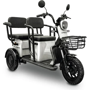 Volta Apec Apm5 3 Tekerli Elektrikli Motosiklet Beyaz