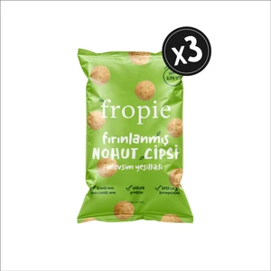 Fırınlanmış Nohut Cipsi Mevsim Yeşillikli x3 Adet