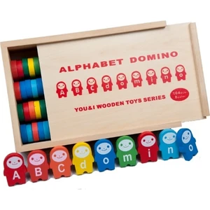 Ahşap Harfli Domino