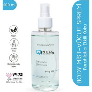 Qpied's Solutions Melisa Kokulu Ferahlatıcı Etkili Vücut Spreyi 200 ml