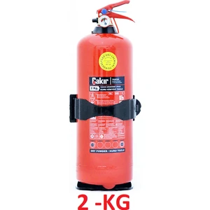 Çakır 2 kg Yangın Söndürme Tüpü - Kuru Kimyevi Tozlu Abc