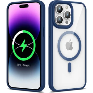 İ She Apple iPhone 14 Pro Max Kılıf Morvex Premium Renkli Magsafe Sert Silikon Kapak