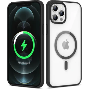 İ She Apple iPhone 12 Pro Max Kılıf Morvex Premium Renkli Magsafe Sert Silikon Kapak