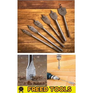 Freed Tools Yaprak Matkap Ağaç Set Ahşap Oyma Delme 6 Adet 10-12-16-18-20-25 mm