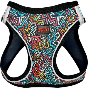 Pets Carnival Air-Mesh Harness Göğüs Tasması Graffiti M