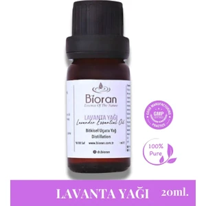 Lavanta Yağı % 100 Saf Bitkisel Uçucu Yağ 20 ml. (Lavender Essential Oil)
