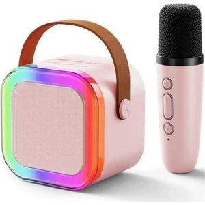 Karaoke Seti Bluetooth Hoperlör Mikrofonlu Kareoke Hoperlörü