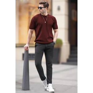 Erkek Bordo Tişört 5684