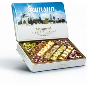 Tuğba Kuruyemiş Geleneksel Tatlar Metal Kutu 540 gr (Samsun)
