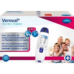 Hartman Veroval Duo Scan Dijital Ateş Ölçer Kulaktan ve Alından