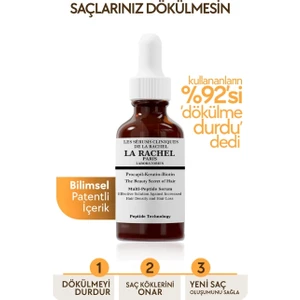 La Rachel-Paris Patentli Içeriğe Sahip Yeni Saç Oluşumunu Sağlayan Bilimsel Saç Serumu