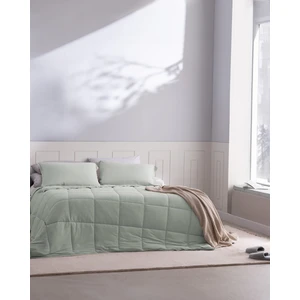 Ilus Tek Kişilik Bambu Comforter Set - Mint Yeşili