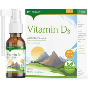 Dr. Thomson Dr.Thomson Vitamin D3 400 IU 20 ml Sprey