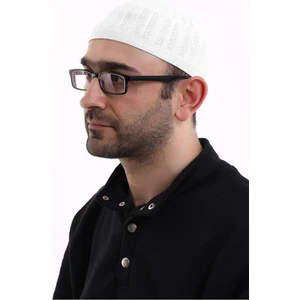 İhvan Online Bambu Namaz Takkesi - Beyaz