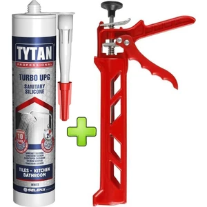 Tytan Professional Turbo Upg Duşakabin Banyo Silikonu Şeffaf 280 ml Hmp Plastik Silikon Tabancası