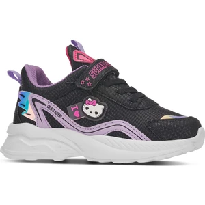 Günlük Kız Çocuk Sneaker Lastik Bağcıklı Hologram Cırtlı Hafif Hello Kitty Ayakkabı 1907