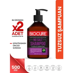 Tuzsuz - Arındırıcı Saç Bakım Şampuanı Şampuan / Parabensiz 500 ml x 2 adet