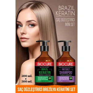 Tuzsuz Şampuan + Biocure Brezilya Keratin