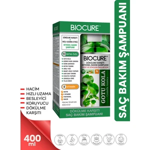 Saç Gotu Kola Bitkisel Bakım Şampuanı ZayıfDökülen Saçlara 10 Bitki 4 Vitaminli
