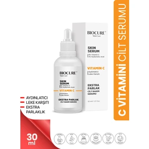 C Vitamini & Hyaluronik Asit Extra Parlak Aydınlatıcı Ve Leke Karşıtı Yüz Serumu 30 Ml