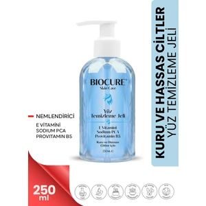 Yüz Temizleme Jeli Kuru Hassas Ciltler Için Derinlemesine Temizleyici 250ML