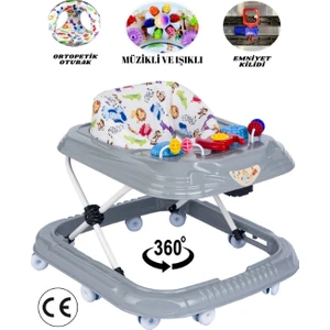 Müzikli ve Işıklı Yürüteç 10 Ayak Örümcek Modeli