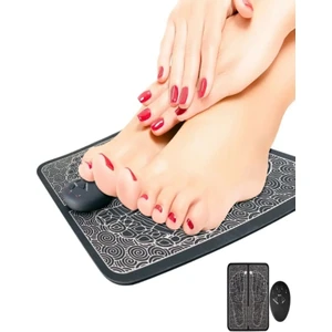 AKAN MARKETİNG Ems Ayak Masaj Pedi Foot Massager Titreşimli Refleksloji Masaj Aleti