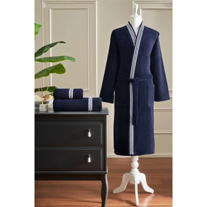 Wonder Maskülen Kimono Bornoz  Xl - Lacivert