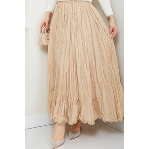 Kraşlı Bohem Etek 1398 - Taş