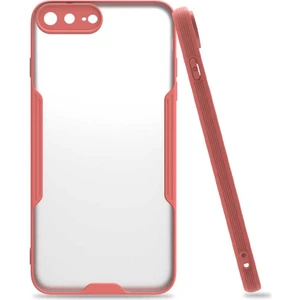 ZORE Apple iPhone 7 Plus Kılıf  Parfe KAPAK-PEMBE-8682314067591-TCHS45584